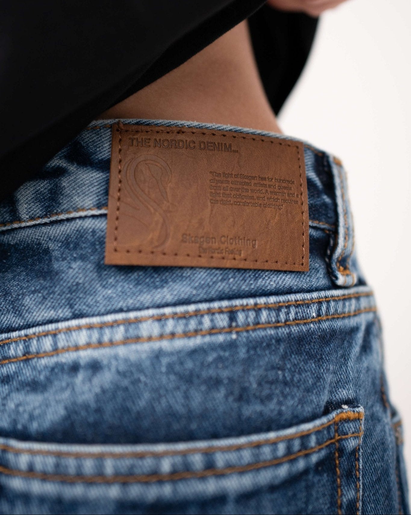 Denim Jeans Mid Blue | Skagen - clothing.dk